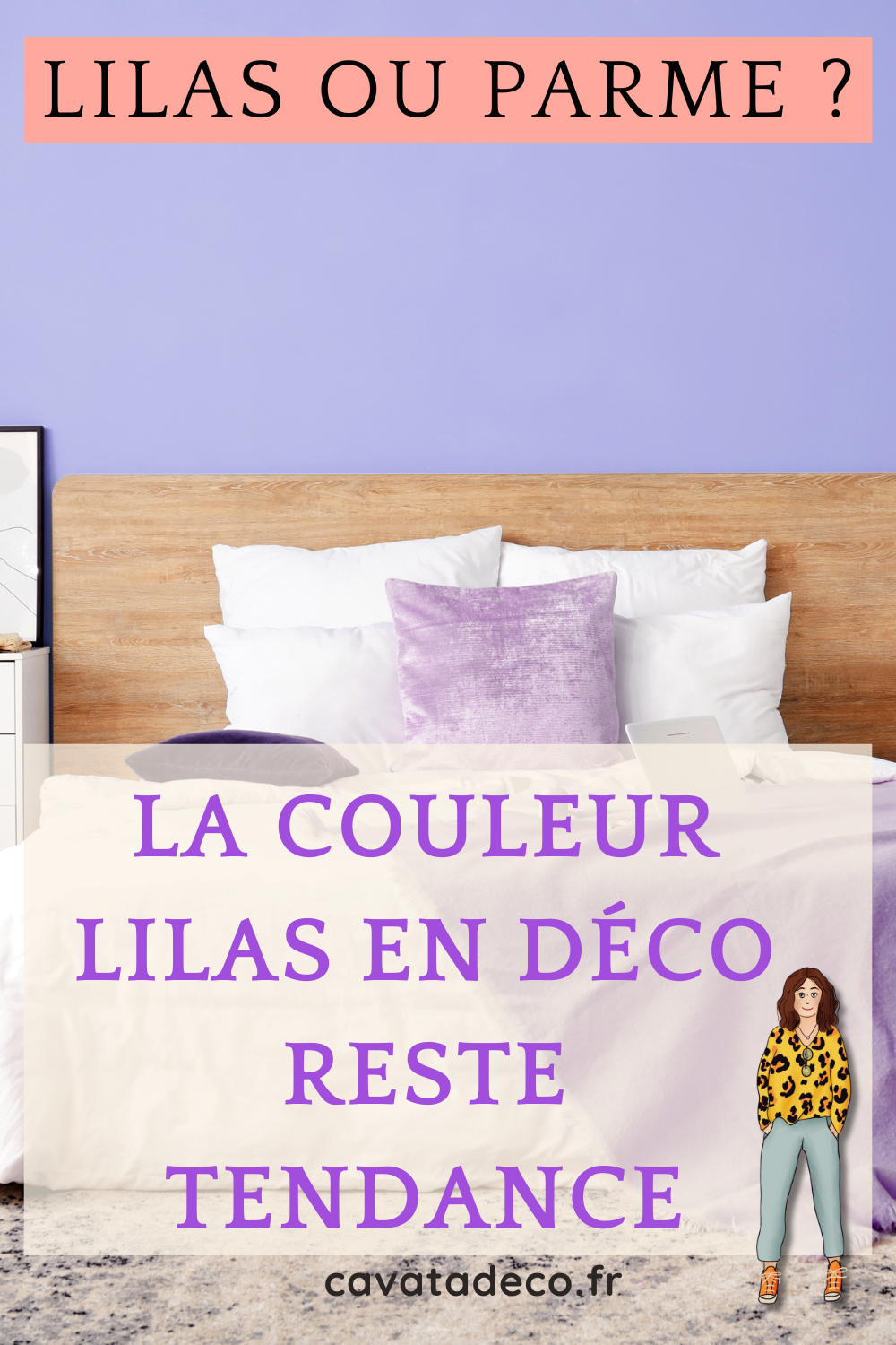 la couleur lilas en deco