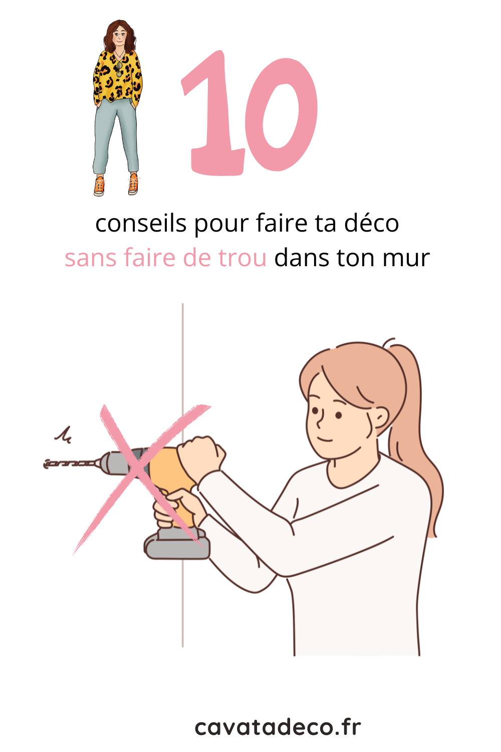 10 conseils pour décorer sans percage