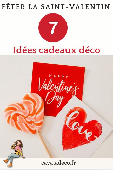 feter la saint valentin avec un cadeau deco